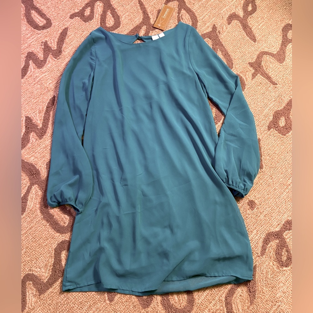 Francesca’s, Dress, turquoise, size S